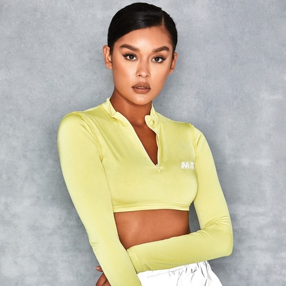 🍀SPONSOR'Lime Green Lycra Long Sleeve🍀 - Picture 4 of 8